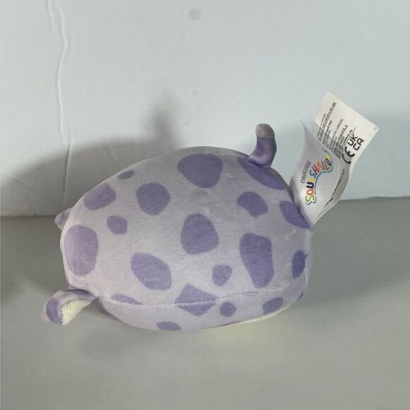 Squishmallow Mystery Squad Easter Capsule Spotted Purple Pig Pammy 5’ Toy - Picture 2 of 9